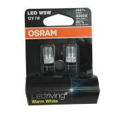  W5W (W2.1*9.5d) LED PREMIUM WARM WHITE 4000K (, 2) 12V OSRAM /1/5 NEW