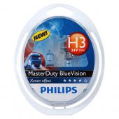  H3 (70) PK22s MasterDuty BlueVision (2) 24V PHILIPS /1/5